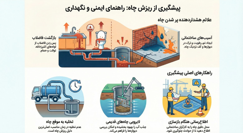 راه های جلوگیری از جلوگیری از ریزش دیواره چاه و نشست چاه