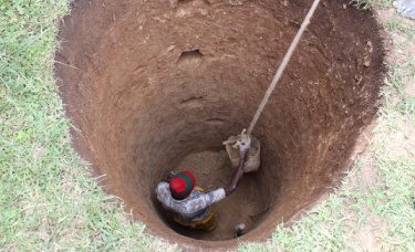 نحوه اجرای چاه فاضلاب جذبی