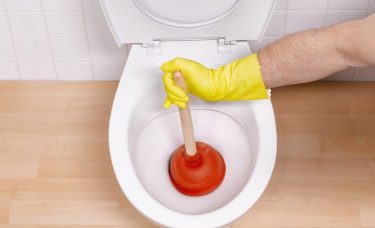 رفع گرفتگی توالت فرنگی در تهران