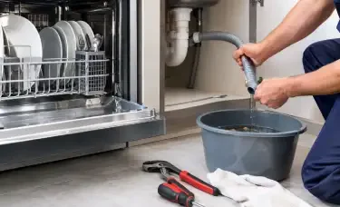 روش رفع گرفتگی لوله ماشین ظرفشویی